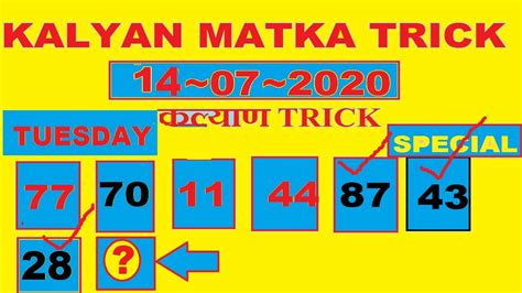 matka tips org today|kalyan satta matka trick video.